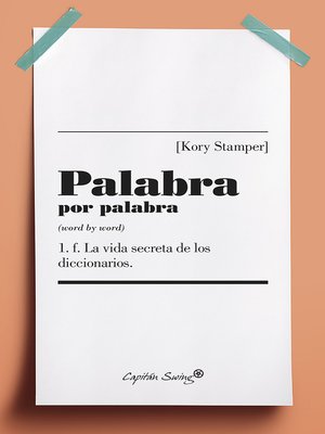 cover image of Palabra por palabra